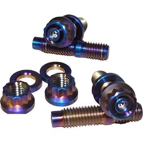 Turbo To Manifold Titanium M10x1.5mm Stud Kit 4Pc