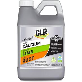 CLR Brands® Automotive Calcium, Lime & Rust Remover, Cleaner for Multiple Surfaces, EPA Safer Choice Certified, Ammonia, Phosphate and Bleach Free Cleaner, 80 Oz