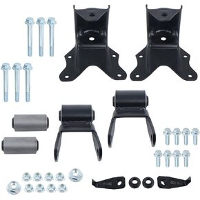 MUNIRATERATER PAIN REAP SPRING SPRING SHACHLE واستبدال الشماعات الخلفية للرحلات F-250 F-350 Super Duty F450 Truck 1999-2007