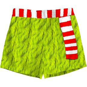 AOBUTE Kid's Christmas Boxers Xmas Print Swim Trunks Drawstring Novelty Lounge Shorts 5-14 Years