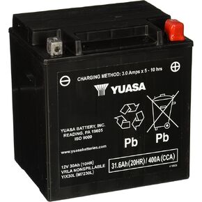 Yuasa YUAM7230L YIX30L Factory Activated YIX High Performance AGM Battery