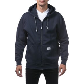 Pro Club للرجال الثقيل الكامل zip zip fleece hoodie