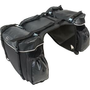 حلقة العملاقة siskiyou panniers ، 100 ٪ مقاوم للماء أمتعة ناعمة ناعمة للدراجات النارية ، وتخزين 70 لتر ، وحقيبة سرج جانبية للدراجات النارية للمغامرة ، والدراجات النارية للدراجة الرياضية ، و ripesm متعددة الأيام