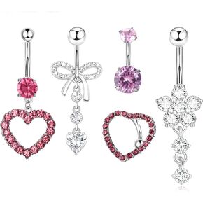 5pcs BELLY BELLY BUNTING RINGER BELLY BEYLY BEYLY RINGS FOR