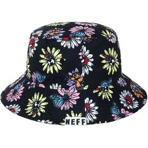 NEFF Marvel Men's Venom, Spiderman, Flower and Butterfly Bucket Hat Black