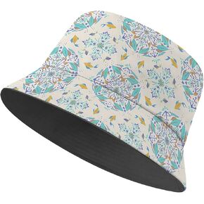 Black Dinosaur Bucket Hat Beach Sun Hat Aesthetic Fishing Hat for Men Women Teens, Reversible Double-Side-Wear