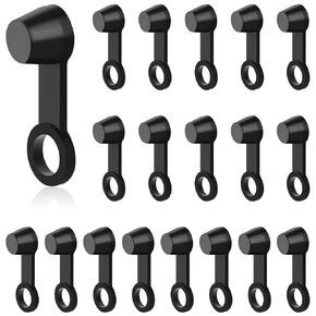 30PCS Rubber Brake Bleeder Rubber Caps & Grease Fitting Caps Brake, Black Brake Bleeder Screw Caps Grease Dust Cover for Brake Bleeder Cap, Bleed Nipple Cap for Cars Bicycles Motorcycles