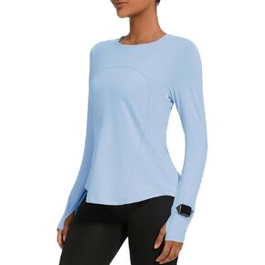 Ivicoer Women's Sun Shirt UPF 50+ Long Sleeve UV Protection Shirts Lightweight Workout Tops SPF Outdoor Hiking Clothing