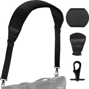 Padded Shoulder Straps for Bag, Adjustable Thick Soft Bag Strap Crossbody for Briefcase Laptop Duffle Gym Bag Purses Luggage, Reduce Shoulder Pressure