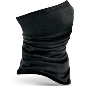 Merino Wool Neck Gaiter - Merino Wool Mask 100 ٪ ، ودفء سريع الجفاف للتزلج ، والمشي لمسافات طويلة والأنشطة الخارجية