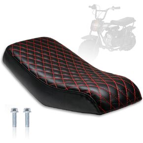 مقعد دراجة ميني Red Diamond Retro Mini للوحش Moto Moto MMB80 80cc FRP GMB100 98CC ، لـ Coleman RB100 RT100 Mini Bike Cushion Pressions