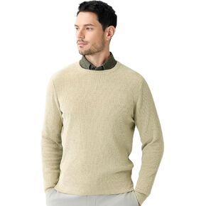 سترات رقيقة ناعمة للرجال pulver crewneck خفيفة الوزن لمكافحة الدفء