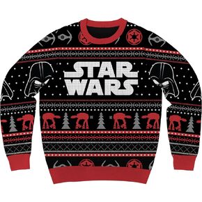 حرب النجوم دارث فيدر The Empire Icons Holiday Christmas Sweater مرخصة