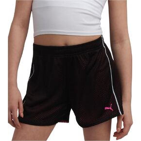 شورتات Puma Girls النشطة - الأداء الرياضي شورت شورت - شورتات صالة الألعاب الرياضية للبنات (الأحجام: 4-16)