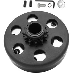 Centrifugal Clutch 3/4" Bore 12 Tooth for #35 Chain, Perfect for Predator 212, Honda GC GX Engines and Most 2-6.5HP Small Engines. Fit for MiniBike, Go Kart, Lawnmower, Included Bolt and Washer Kit.