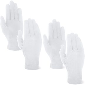 2 Pairs Silk Gloves Liners for Cold Weather Unisex Thermal Soft Comfortable Inner Silk Gloves
