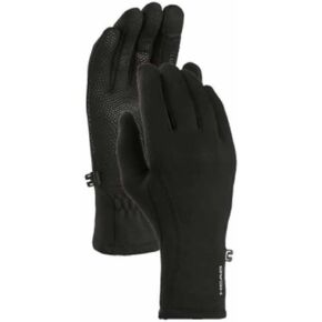 HEAD Women's Touchscreen Running and Sports Gloves, Sensatez Technology, Silicone Palm for Better Grip, Ultrafit Streech Fleece (Large, Black)