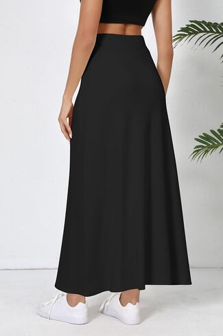 Urban Coco المرن الخصر A-LINE Long Maxi Maxi أسفل الركبة للنساء في ربيع الصيف in Kuwait