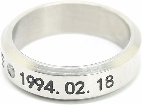 babyhealthy Kpop Album Ring Necklace Jungkook Jimin SUGA JHOPE JIN Titanium Rings Merchandise in Saudi Arabia