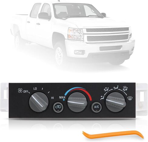 Q21-6119 HVAC A/C HEATER CONTRY CONTROL CONTROL PLOAN SWIST PLAYS PLANCE لشاحنات Peterbilt 337 348 389 لوحة التحكم في درجة الحرارة Q216119 in Kuwait
