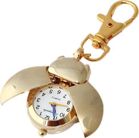 أزياء نساء الفتيات الخنفساء خمر الكوارتز Quartz keychain سلسلة هدية هدية in Kuwait