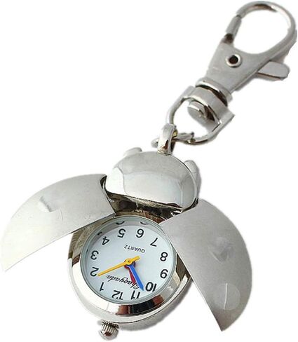 أزياء نساء الفتيات الخنفساء خمر الكوارتز Quartz keychain سلسلة هدية هدية in Kuwait