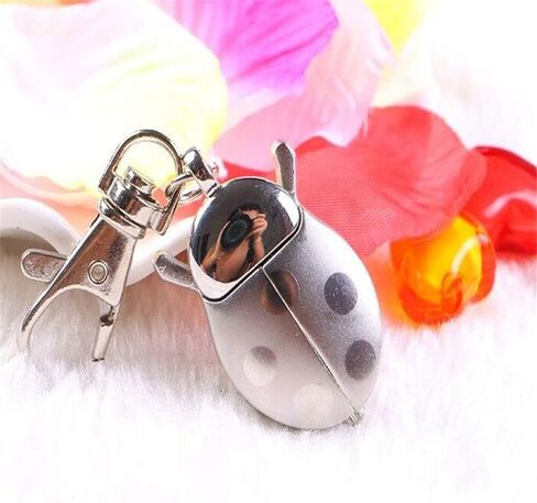 أزياء نساء الفتيات الخنفساء خمر الكوارتز Quartz keychain سلسلة هدية هدية in Kuwait