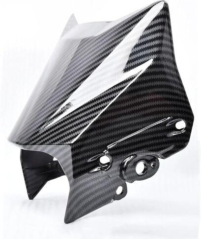 Headlight Cover for Surron Ultra Bee, Motorcycle Mudguard Fender, Imitate Carbon Fiber Windshield for Sur Ron Electric Dirt Bike (Water transfer glossy) in Saudi Arabia