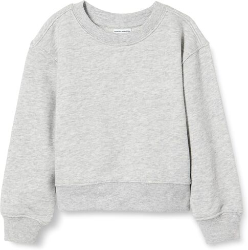 Amazon Essentials Boys and Toddlers' Relaxed Fit Crew Neck Sweatshirt in Saudi Arabia