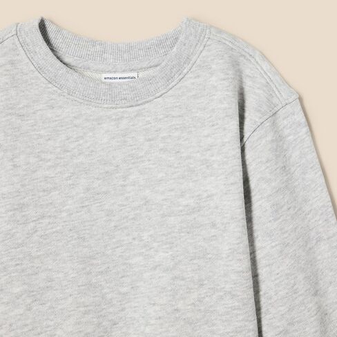 Amazon Essentials Boys and Toddlers' Relaxed Fit Crew Neck Sweatshirt in Saudi Arabia