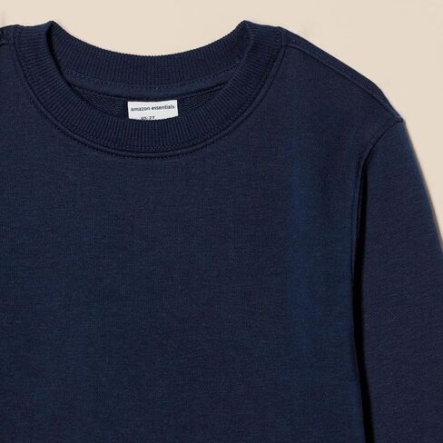 Amazon Essentials Boys and Toddlers' Relaxed Fit Crew Neck Sweatshirt in Saudi Arabia