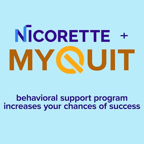Nicorette Nicotine Gum Stop Smoking Aid, 4 mg, Cinnamon Surge Flavor - 2x100 Count in Saudi Arabia