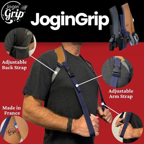 Jogin' Grip Innovative Running Vest - Relieves Arms and Shoulders - Increases Performance and Endurance - Perfect for Running and Hiking Outdoors, on a Treadmill or a Walking Pad in Saudi Arabia