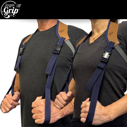 Jogin' Grip Innovative Running Vest - Relieves Arms and Shoulders - Increases Performance and Endurance - Perfect for Running and Hiking Outdoors, on a Treadmill or a Walking Pad in Saudi Arabia