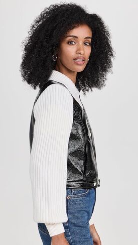Cinq à Sept Women's Knit Sleeve Ciara Jacket in Saudi Arabia