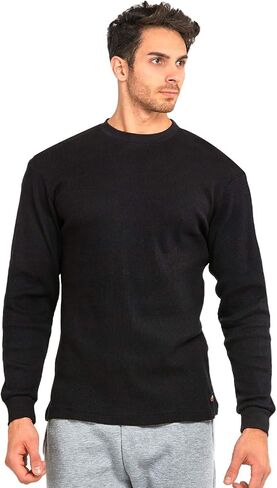Men's Classic Waffle-Knit Thermal Top in Saudi Arabia