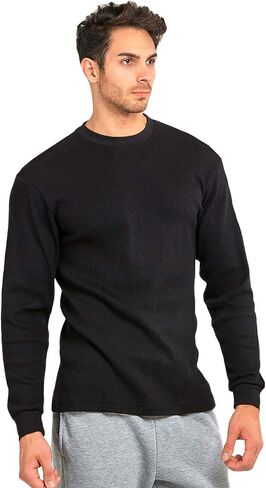 Men's Classic Waffle-Knit Thermal Top in Saudi Arabia