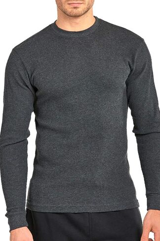 Men's Classic Waffle-Knit Thermal Top in Saudi Arabia