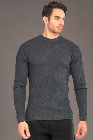 Men's Classic Waffle-Knit Thermal Top in Saudi Arabia