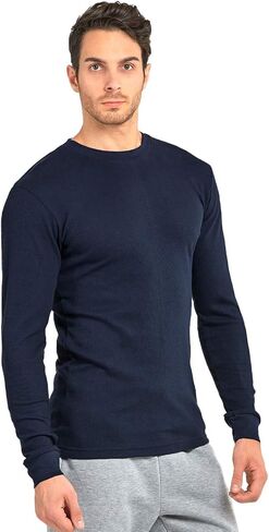 Men's Classic Waffle-Knit Thermal Top in Saudi Arabia