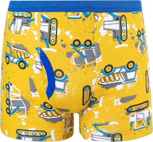 Big Elephant Boys 'Boxer Boxer Boxer 10 Packs ، Toddler 100 ٪ Cotton Dinosaur Brint Intelder ، Soft and Breatable ، أحجام 3T-10y in Saudi Arabia