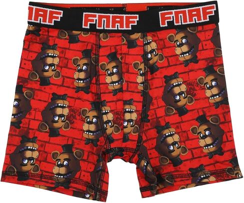 Bioworld Five Nights at Freddy’s 5-Pack Youth Boys’ Boxer Briefs in Saudi Arabia