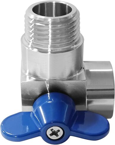 Beduan 3/8 "NPT صمام كروي صغير ذكر إلى أنثى الفولاذ المقاوم للصدأ 90 درجة صمام إغلاق الكوع للشارع in Kuwait