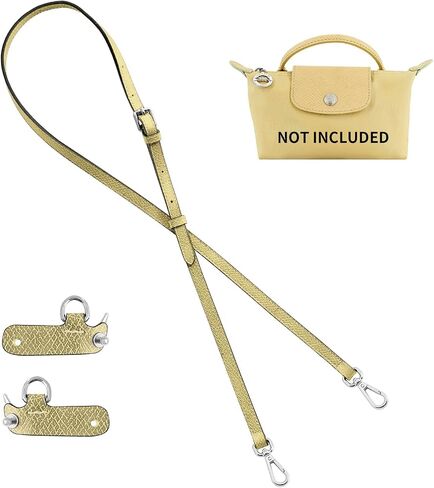 Upgraded Leather Purse Straps for Longchamp Mini Bag Conversion Kit, Bag Shoulder Strap Replacement Crossbody in Saudi Arabia