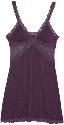Adore Me Primrose Slip - XS-4X Regular & Plus-Size Slip Dress Lingerie With Lined Cups, Mesh & Lace Slip Dress For Women in Kuwait
