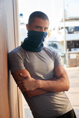 Merino Wool Neck Gaiter - 100% Merino Wool Mask, Breathable Quick-Dry Warmer for Skiing, Hiking and Outdoor Activities in Saudi Arabia