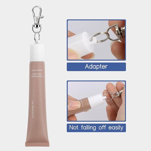 Keychain Cap for Summer Fridays 0.5 Oz Lip Balm keychain, Keychain Cap Compatible with LANGIGE 0.35 oz Lip Balm in Saudi Arabia