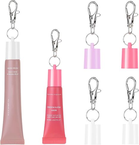 Keychain Cap for Summer Fridays 0.5 Oz Lip Balm keychain, Keychain Cap Compatible with LANGIGE 0.35 oz Lip Balm in Saudi Arabia