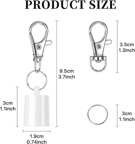 Keychain Cap for Summer Fridays 0.5 Oz Lip Balm keychain, Keychain Cap Compatible with LANGIGE 0.35 oz Lip Balm in Saudi Arabia