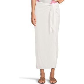 L*Space Portela Sarong for Women, Swimsuit Coverup for Beach, Wrap Front and Adjustable Hip Ties, Stylish Skirt for Summer